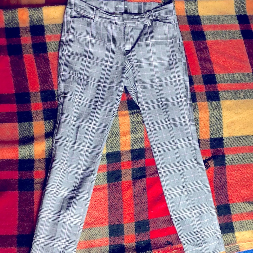 Women's striped dress pants